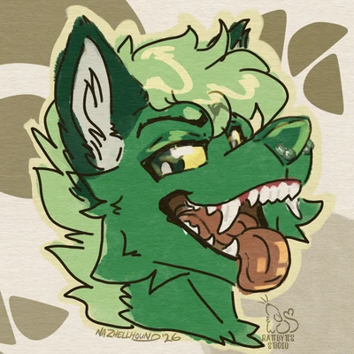 Coloured Headshot Sketch