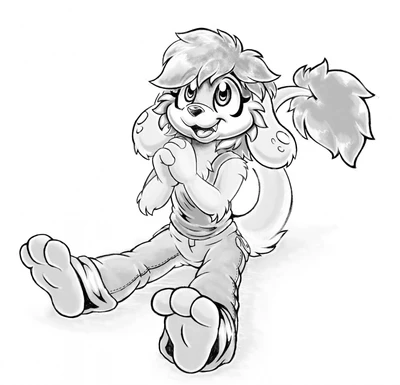 Fullbody sketch style